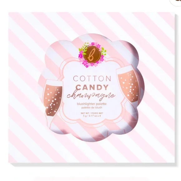 Beauty Bakerie Cotton Candy Champagne Blush
Palette 4 rosé flushed shades - Picture 2 of 9